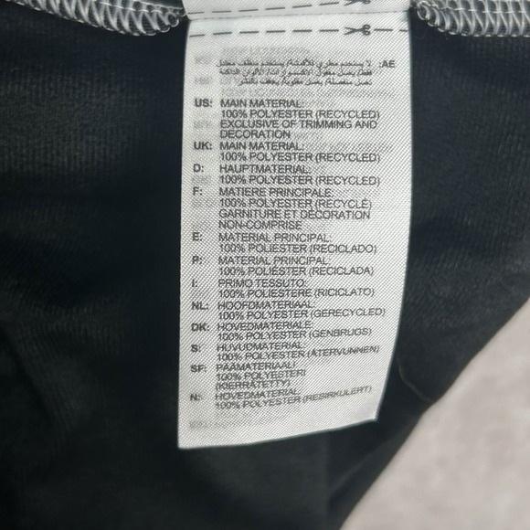 Adidas Women's Adibreak Trefoil Pants Style IU2519 Sz 1X Black White Snap Stripe - Picture 8 of 9